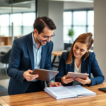 How to Choose the Best Inventory Company: Guide for Letting Agents in London and Essex lettings agent office looking at anita inventories report